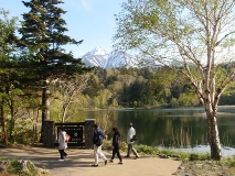 姫沼と利尻山