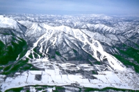 富良野スキー場の全景写真