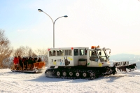 もーりす号（雪上車）の写真