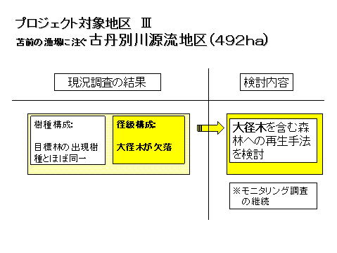 古丹別川源流地区