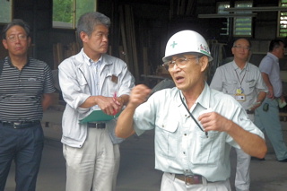 木材の乾燥技術についての説明会