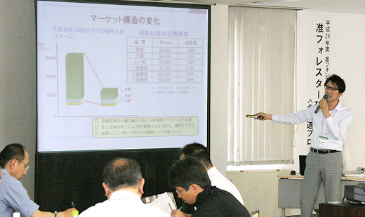 間伐実行監理演習の講義1