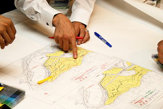 林業専用道の調査設計（盤尻作業道） 8