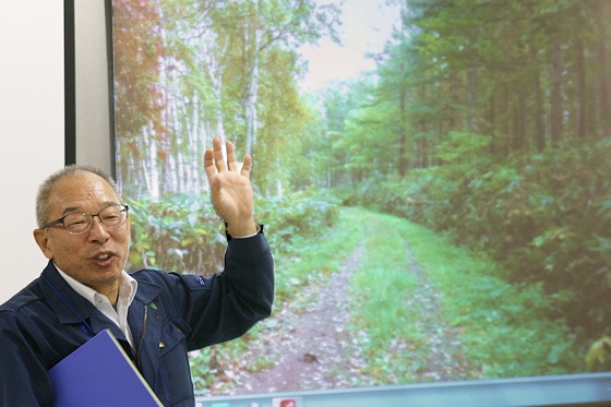 明日の現地実習についての説明