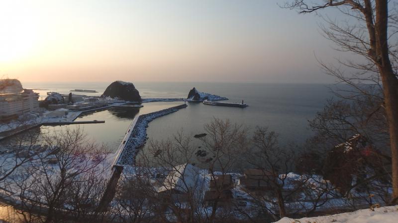 流氷まだこない