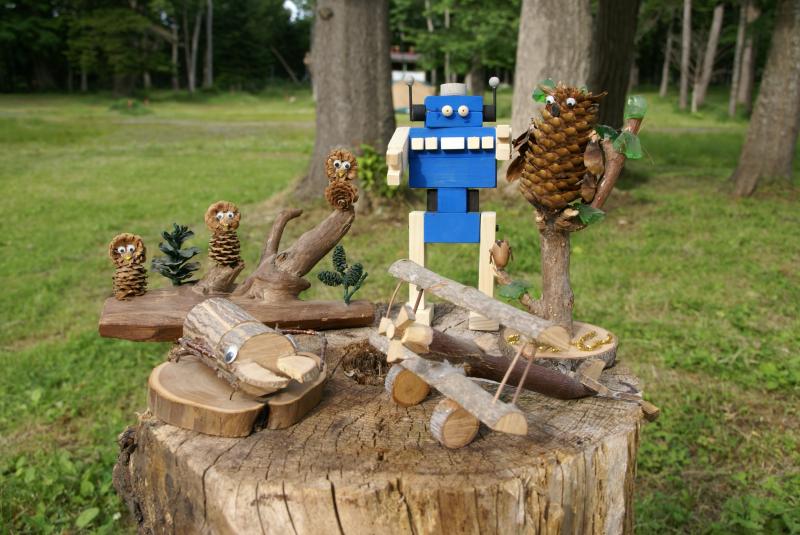 北海道森林管理局 ロングランイベント 夏休み木工作体験