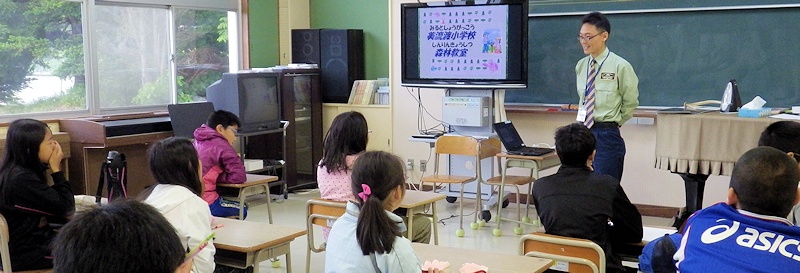 森林教室の風景