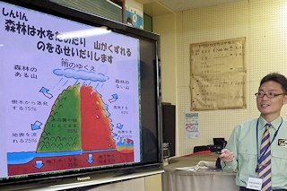 洪水や土砂崩れから守ってくれます