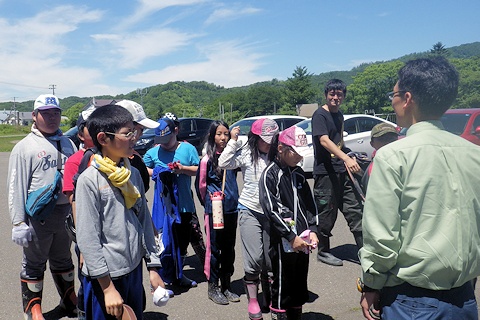 探検から無事に帰ってきました
