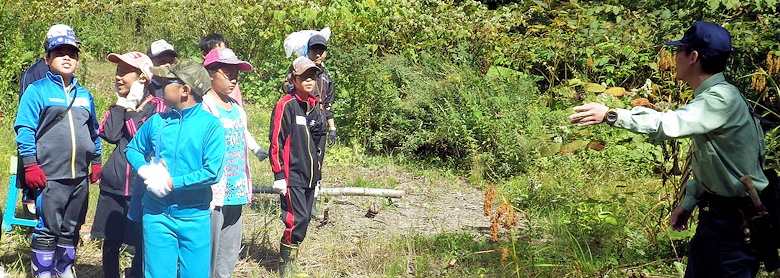 さぁワナを仕掛けに行くよ