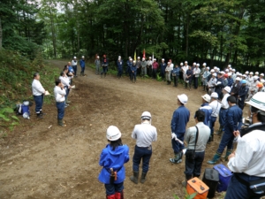 140名が参加した見学会