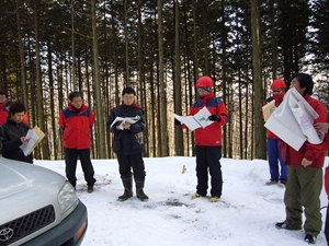 森林施業説明会