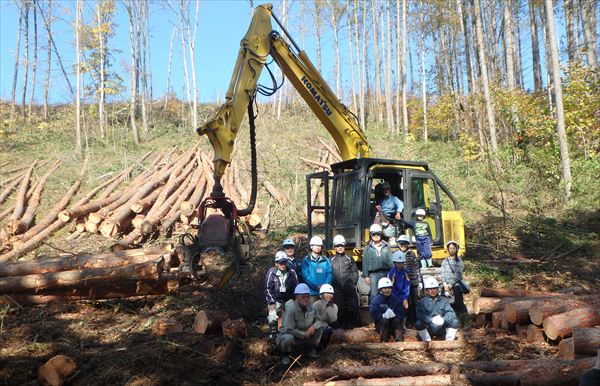 置戸の森林見学会」を開催：北海道森林管理局