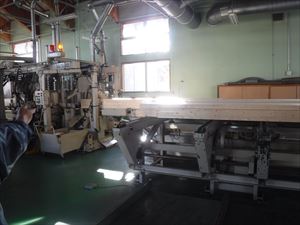 横架材加工機(土台や梁桁、母屋、棟木等の加工を行う)