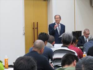 齋藤札幌支部長の閉会挨拶