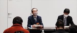 藤本生態系管理指導官の講話