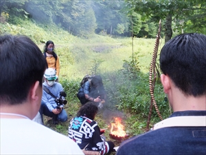 カムイノミ（安全祈願）