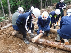 スウェーデントーチ作り