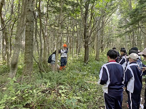 職員によるレクチャー