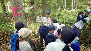 痕跡の説明
