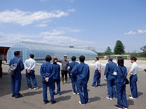 見学の様子