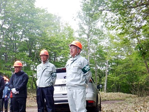 王子フォレストリー株式会社 代表 荒井 均の開会の挨拶