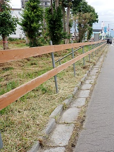 除草清掃後の様子