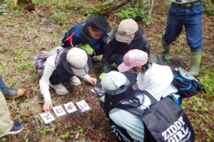 カタカナ一文字が書かれたカード