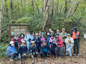 木道コースの参加者の皆さん