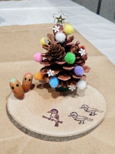 装飾された完成品