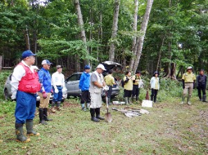 根釧西部森林管理署をはじめ環境省等が参加