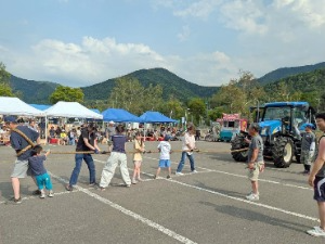 目玉企画である「トラクター引き」