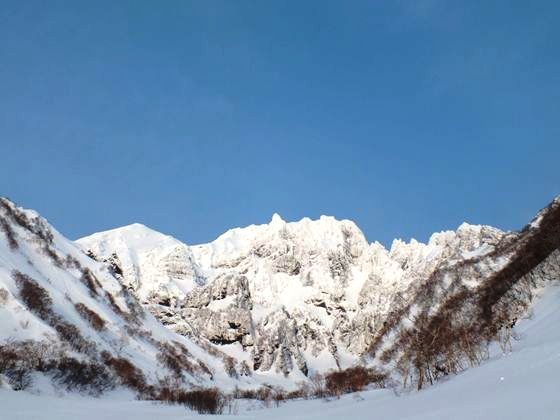利尻山西壁