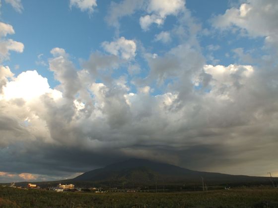 夕方の雲