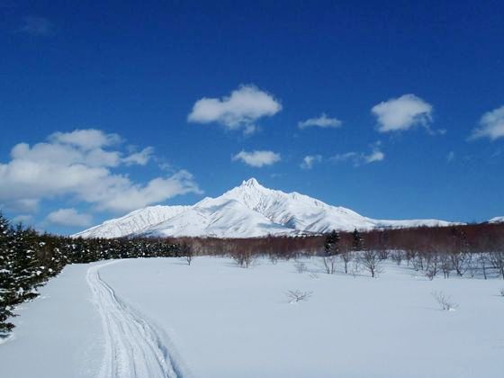 純白の利尻山
