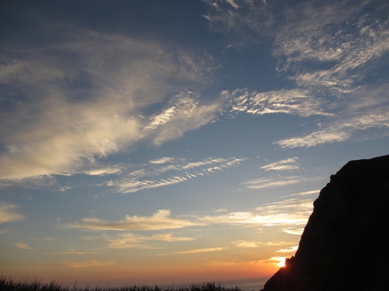 綺麗な夕焼け