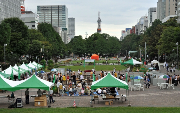 札幌水源の森づくり2010