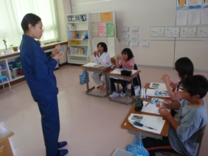 コースターの年輪を数えています