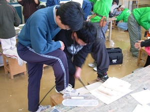 巣箱作り