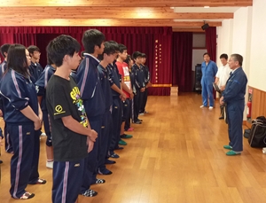上平署長からの挨拶
