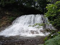 屏風岩の滝