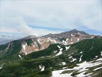 上ホロカメットク山、三段山、十勝岳