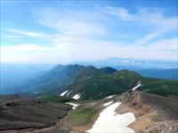 上ホロカメットク山から下ホロカメットク山