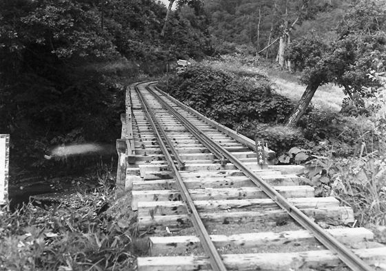 6號橋 スパン27米80。15粁07地点