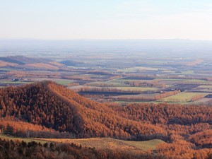 秋の十勝平野