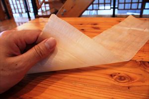 薄い木の板