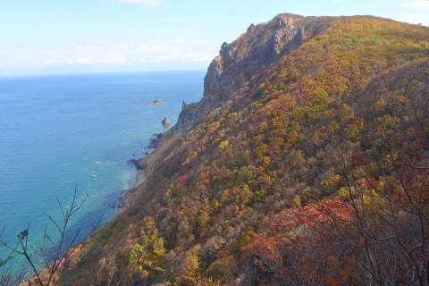 小樽市赤岩の紅葉