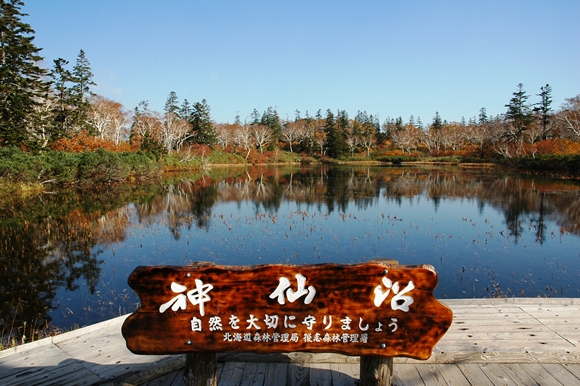 神仙沼の紅葉