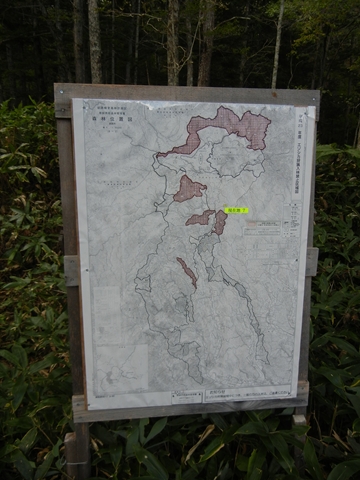 狩猟入林禁止区域図