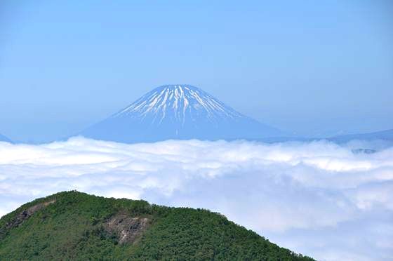 樽前山山頂より羊蹄山